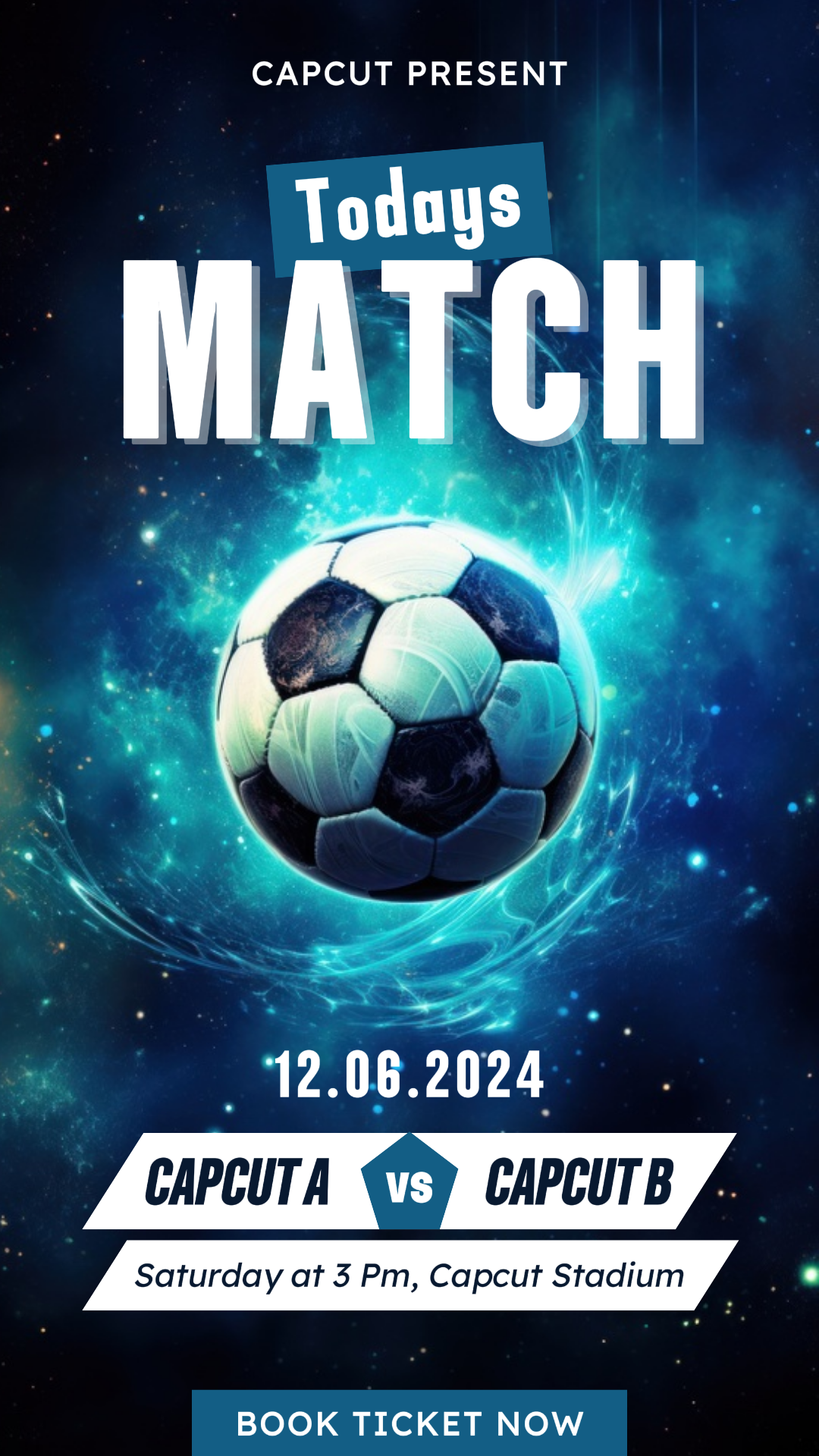 Poster Kreatif Pertandingan Sepak Bola Todays Pertandingan Kisah Instagram