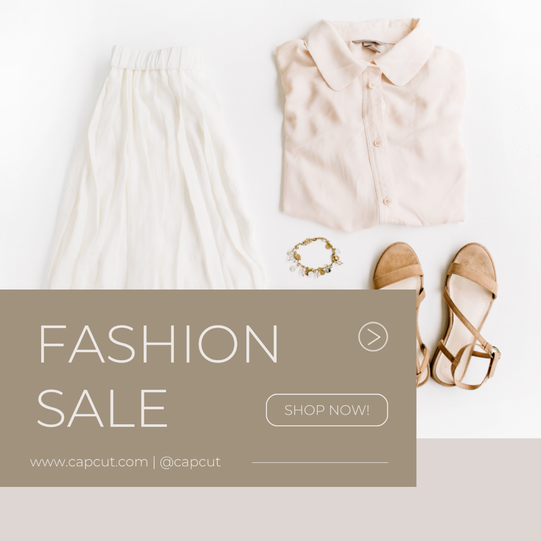 Promoción De Moda Publicación De Instagram