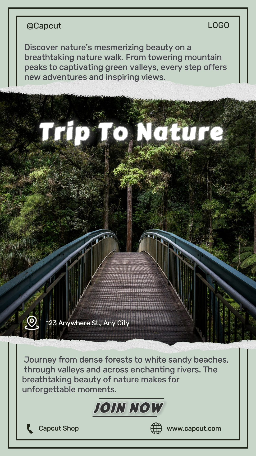 Minimalist Collage – Instagram Story Minimalist Trip To Nature