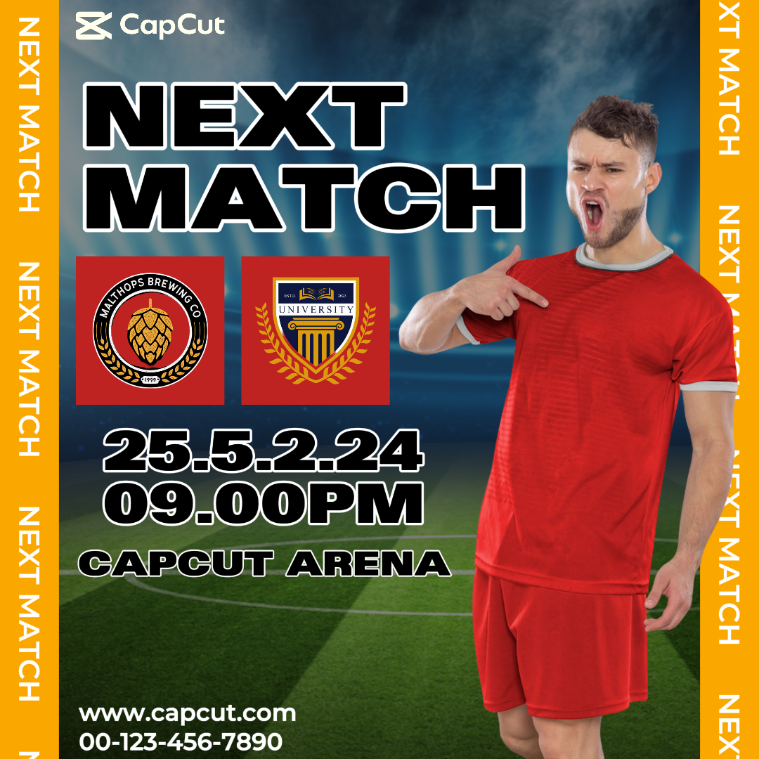 MATCH CREATIVE POSTER NEXT MATCH INSTAGRAM POST