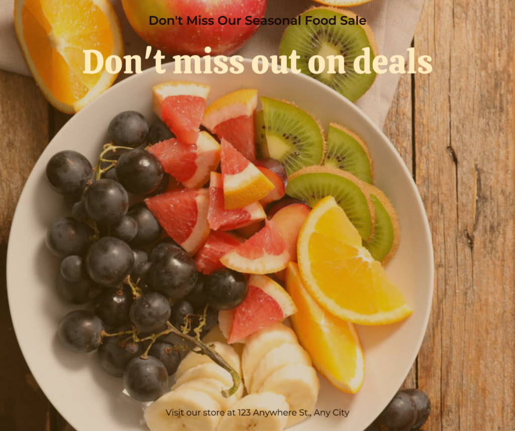 Foods & Beverage Sales Promotion