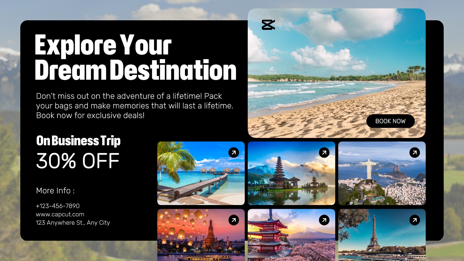 capcut template cover