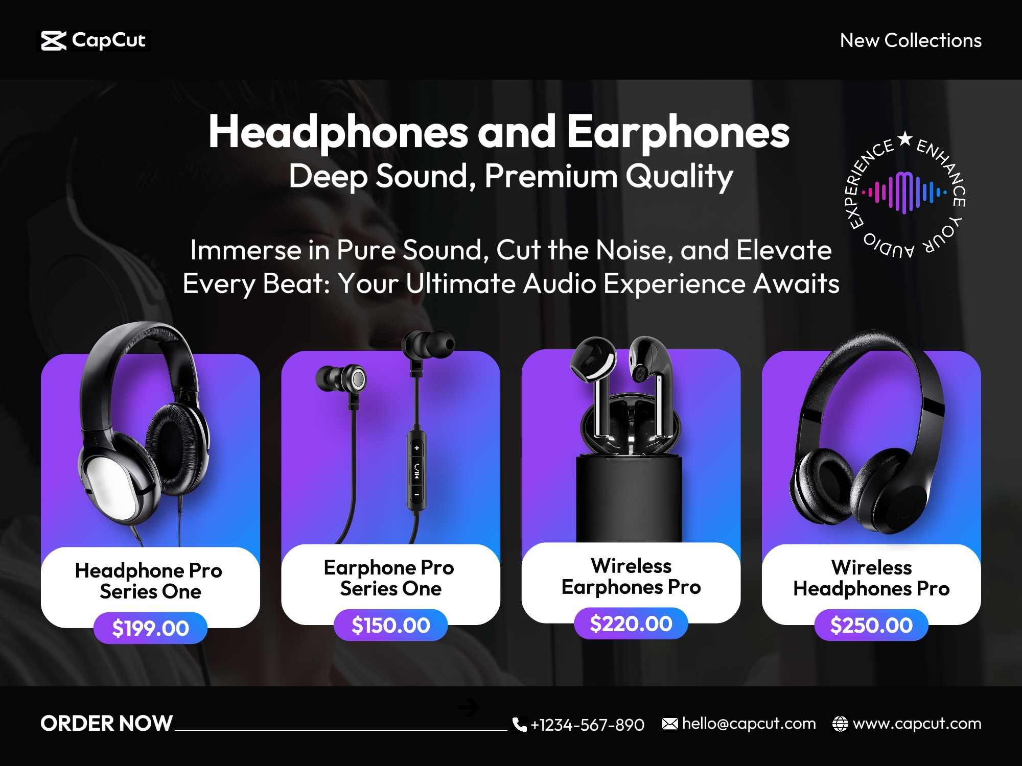 Écouteurs et écouteurs électroniques