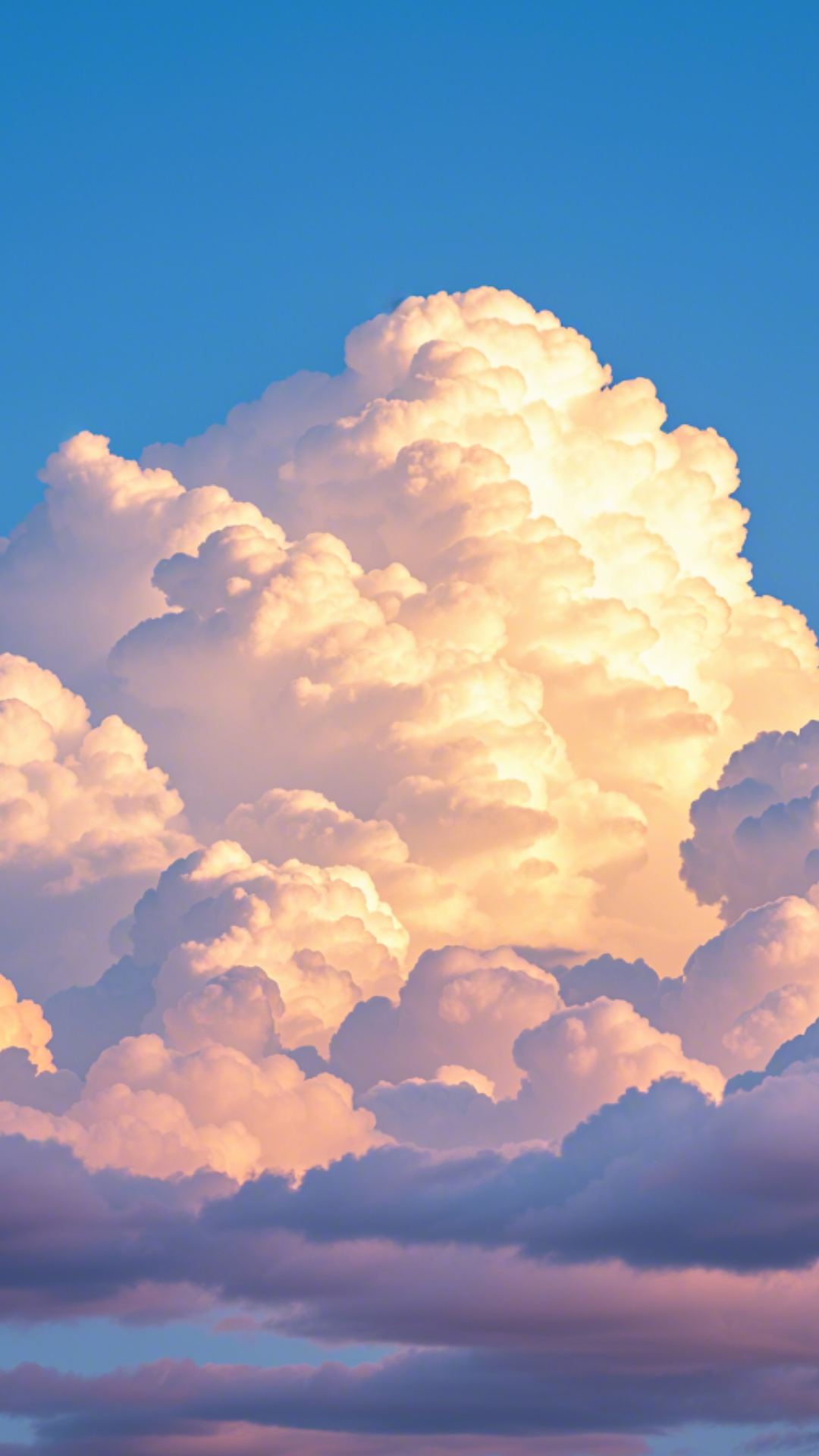 Wallpaper creative poster Blue Sky