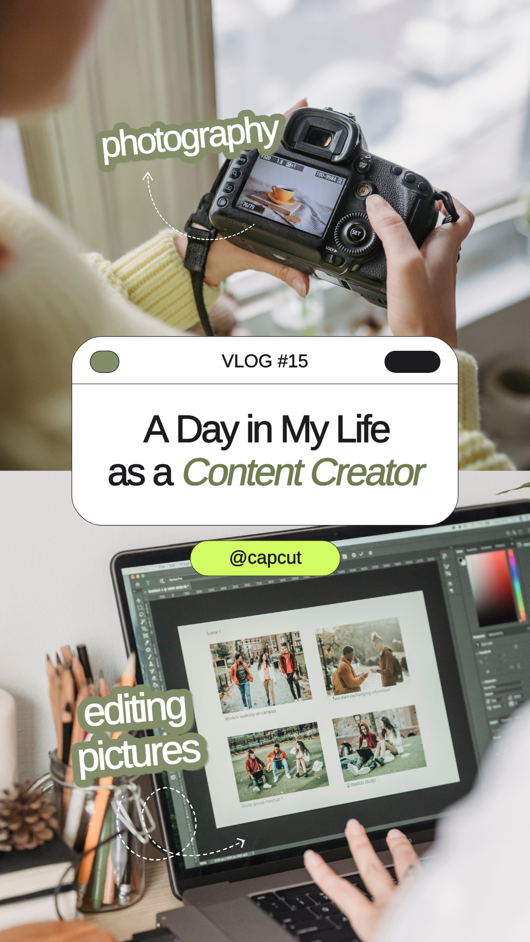 TikTok Thumbnail - Industri Umum - Kehidupan Kerja Vlog