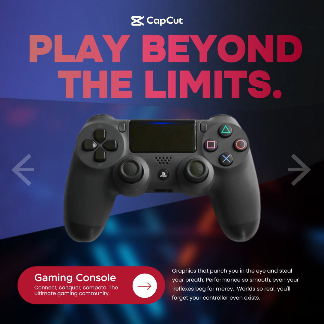 Console de jogos para venda - Instagram Post