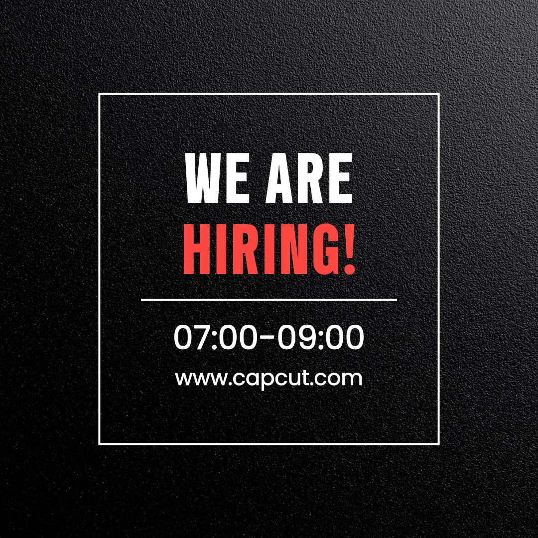 Cartel de marketing de negocios y oficinas publicación de instagram Negro y rojo