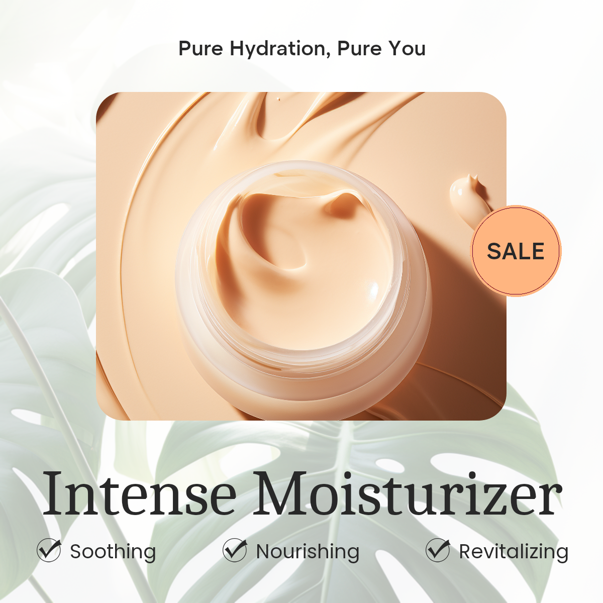 Beauty & Personal care Product display Detail presentation