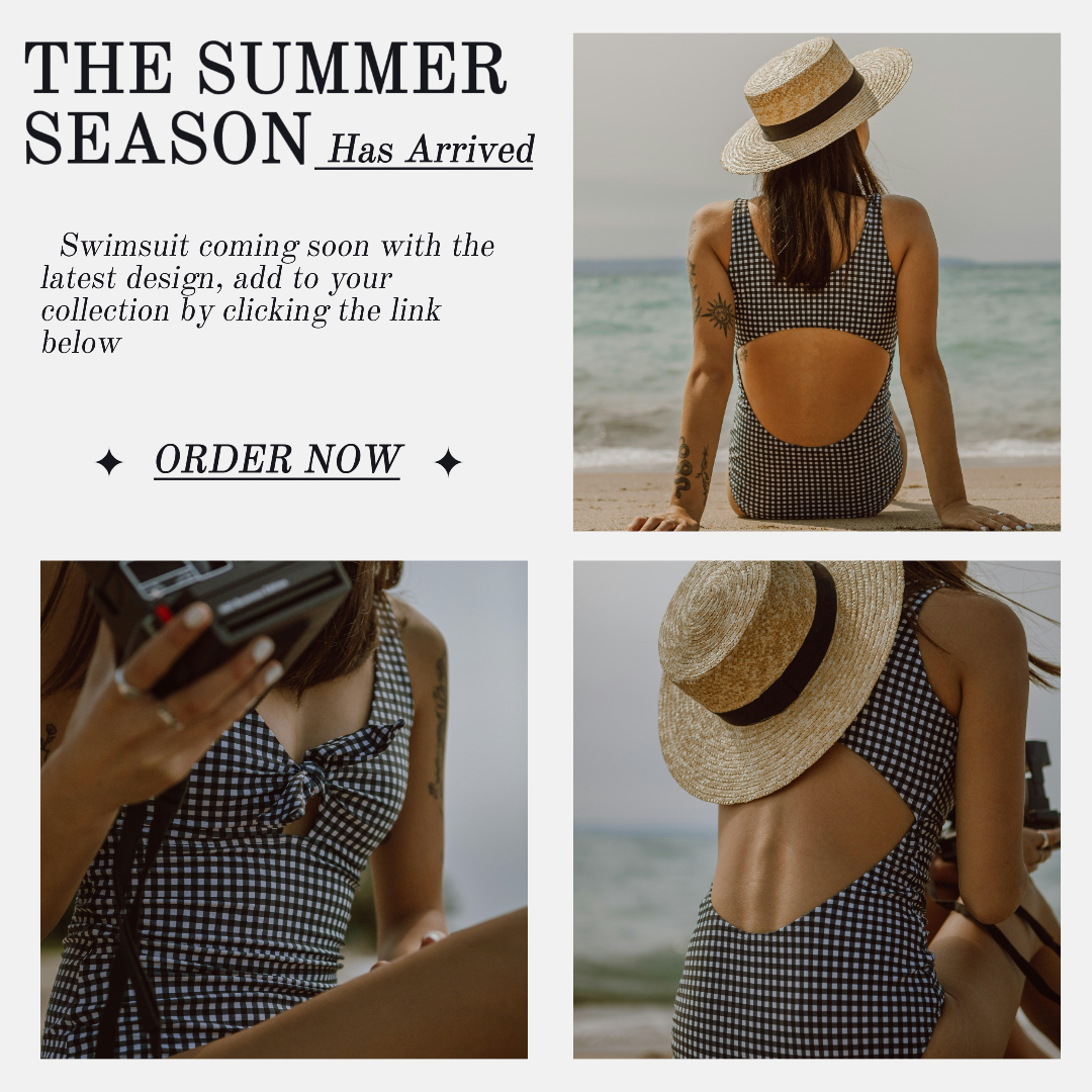 Marketing Clothing Promotion Instagram Post Swimsuit