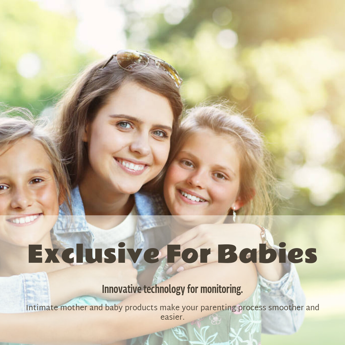 Maternal and infant care Product Display