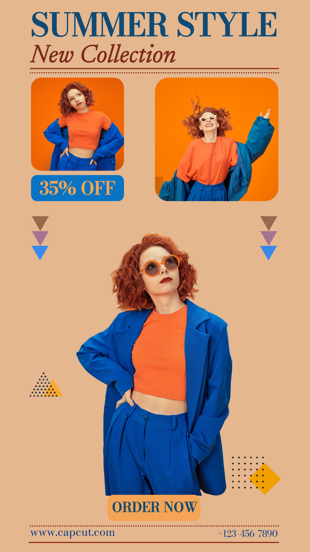 Clothing and Shoes,Minimalist Collage,Product Display,Marketing Poster,IG Story,Sale Promotion.