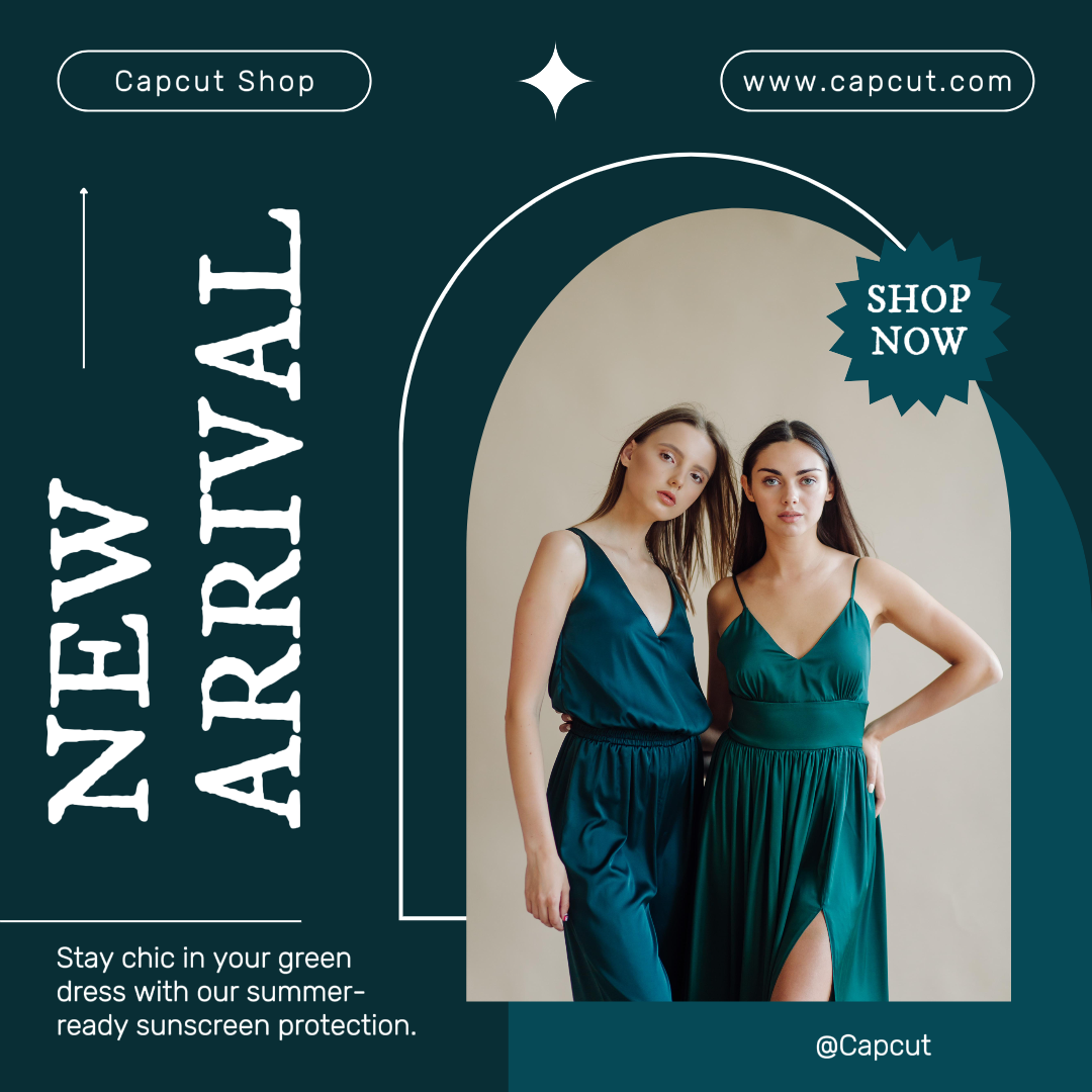 Roupa - Vestido Verde - post no Instagram