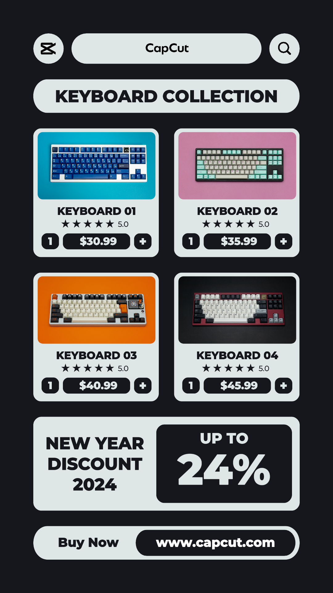 capcut template cover