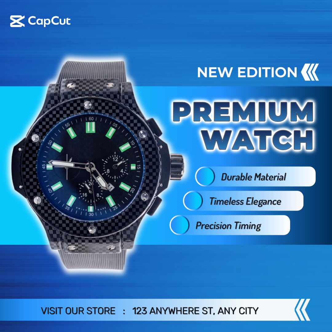 Promotion - Accessories - Premium Watch Blue Style