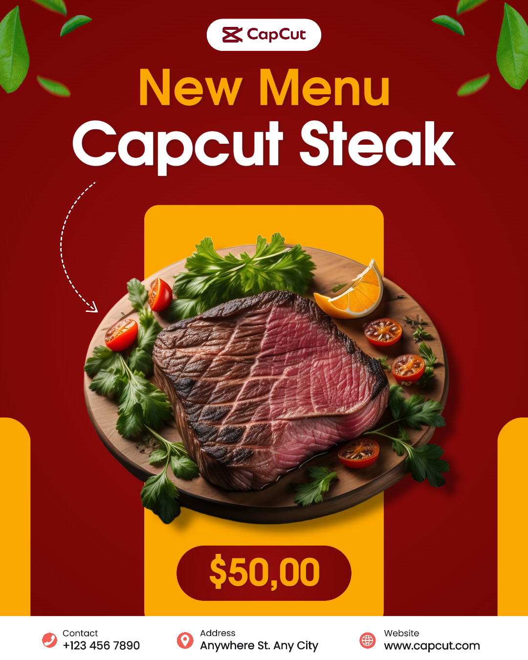 Panfleto de Produtos Alimentares e Bebidas