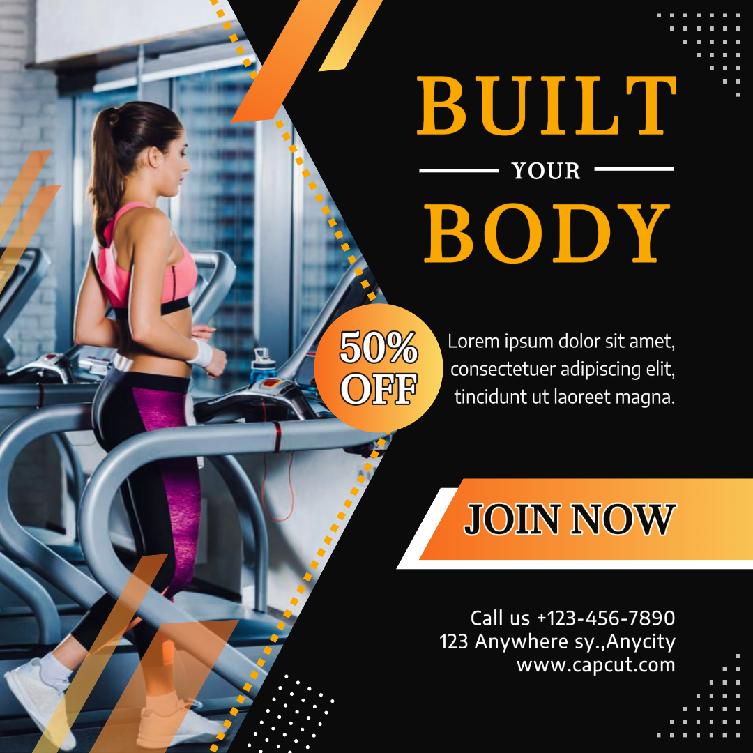 Treino e Fitness -POST INSTAGRAM 