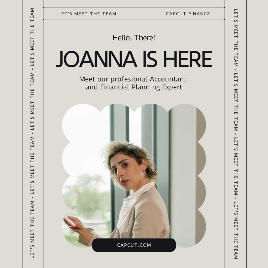 팀 인스타그램 게시물을 만나는 베이지 미니멀