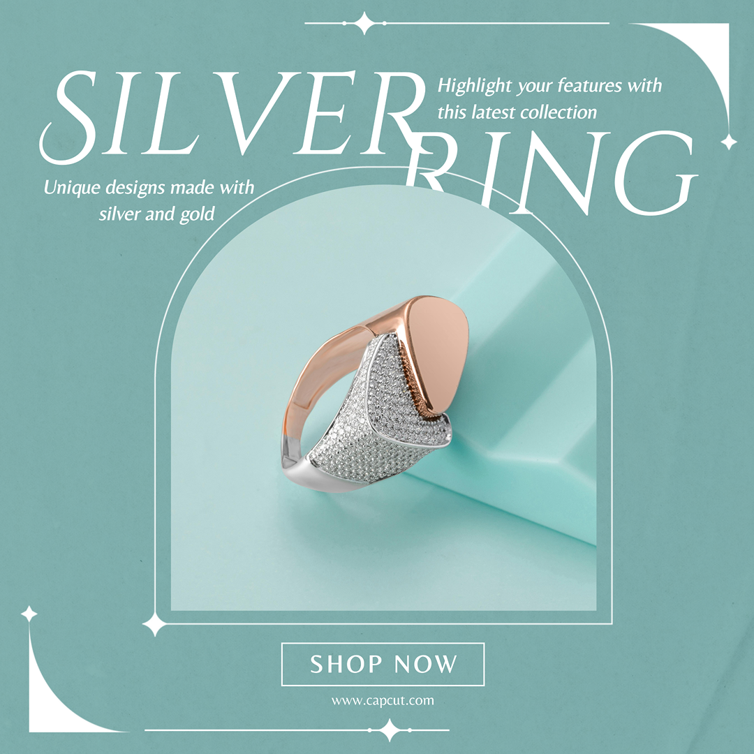 Bijoux bague en argent - Insta Post