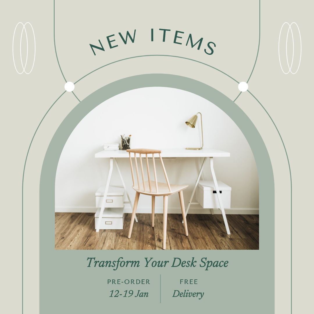 Instagram Post - Workshop Herausforderung Minimalismus (Möbelprodukt)