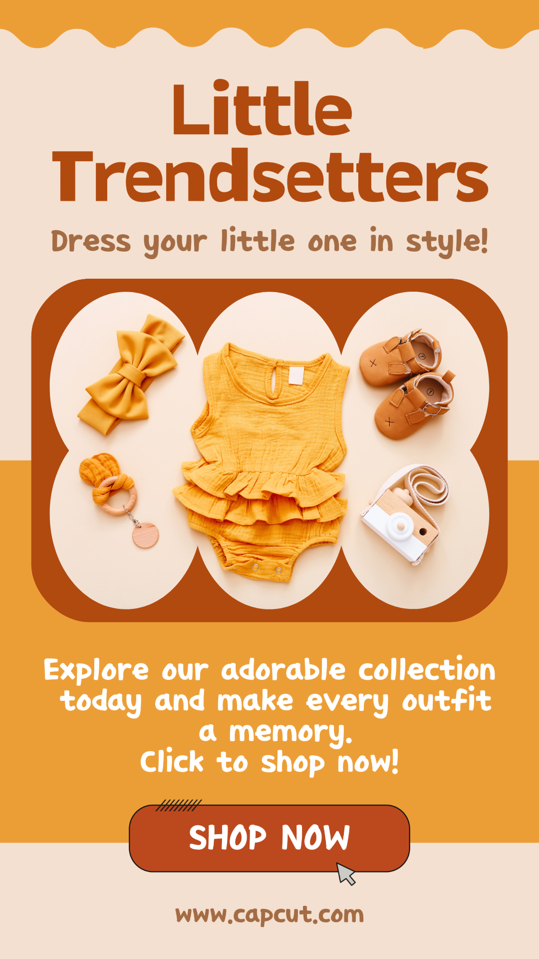 Tampilan Produk Bayi Kecil Fashion