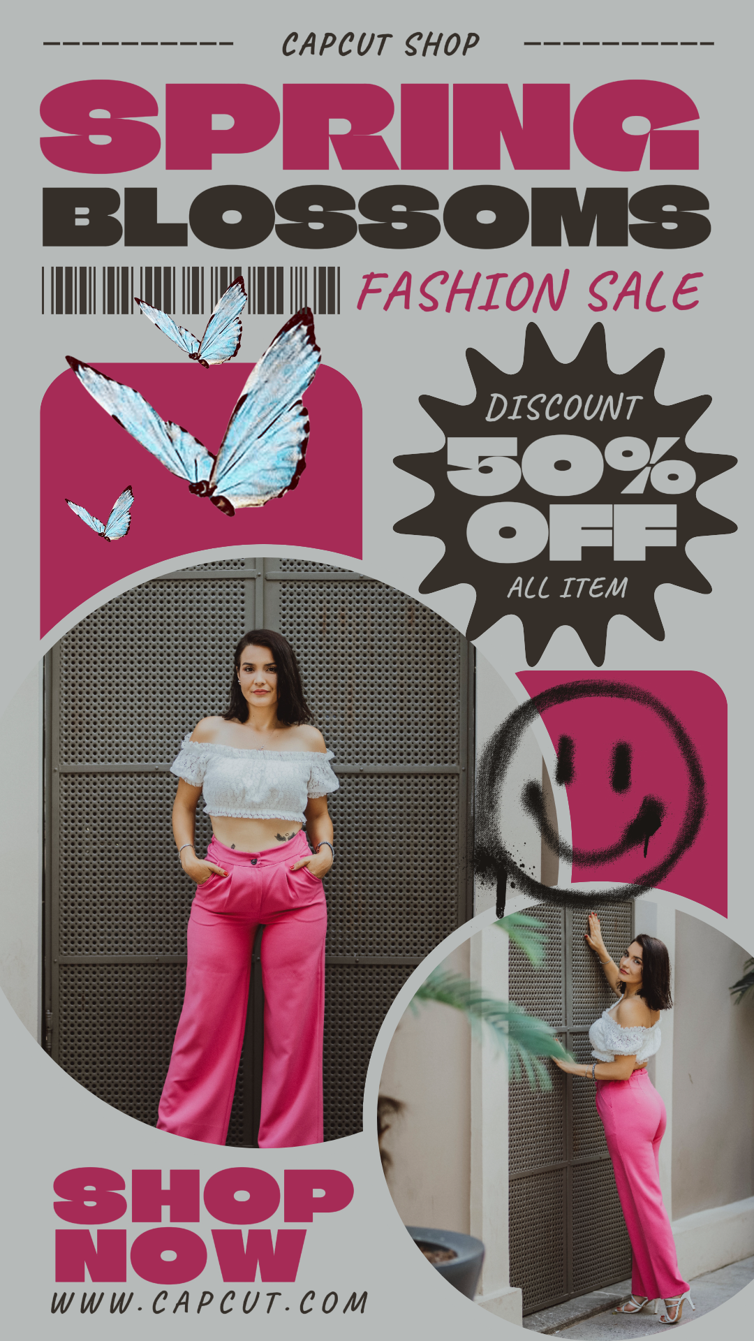 VENTE de promotion de produits de mode du printemps 2024