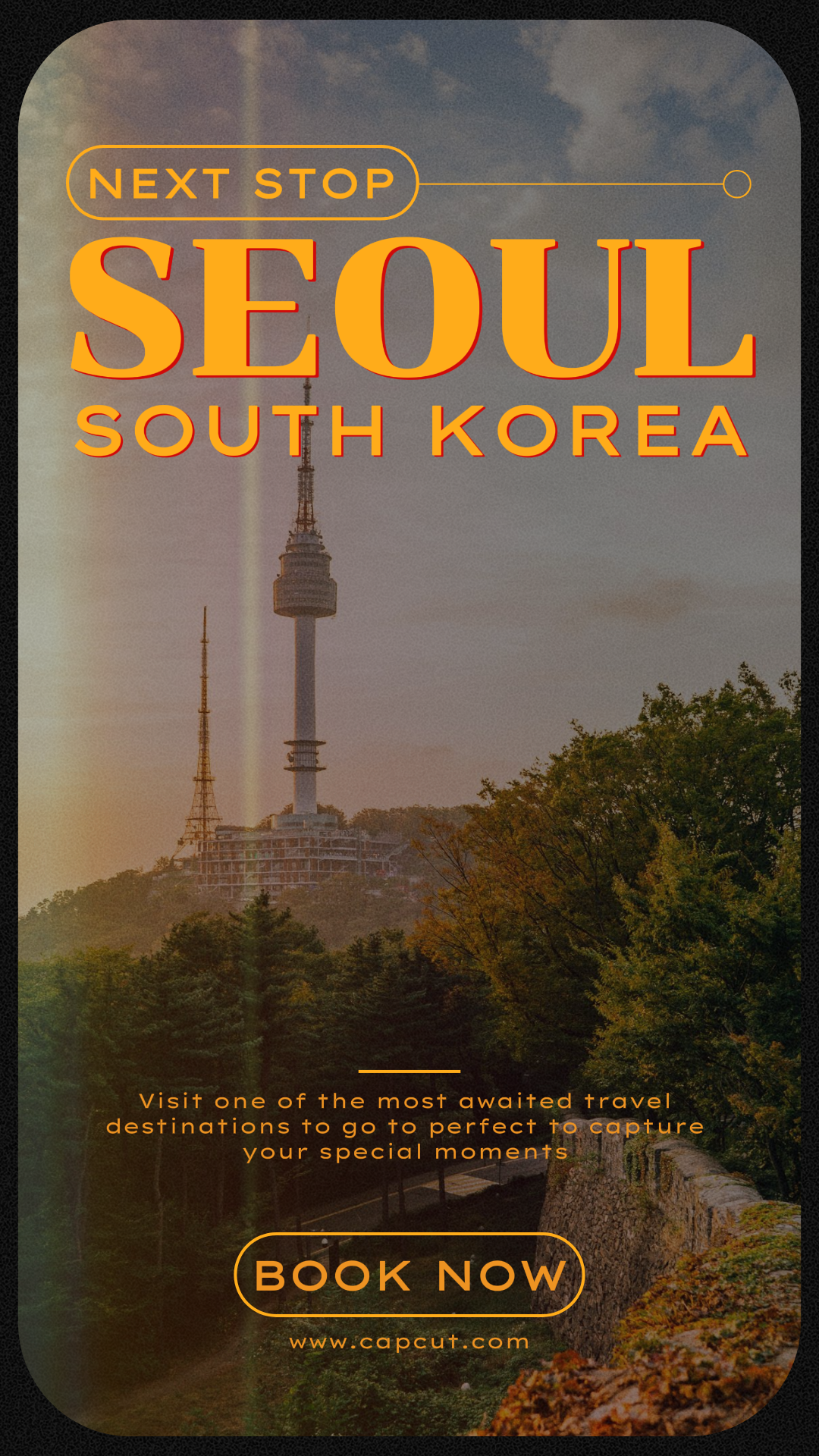 여행 크리에이티브 포스터 인스타 스토리 서울