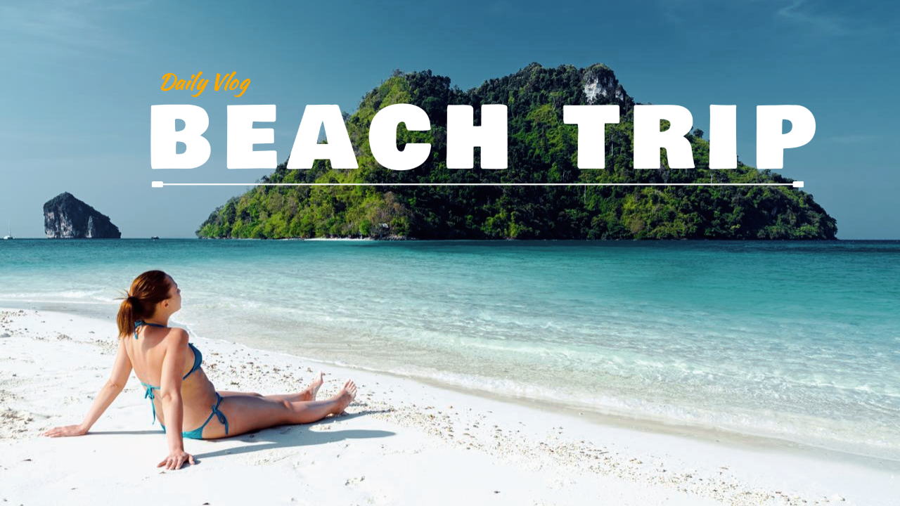Vignette YouTube - Voyage quotidien à la plage Vlog