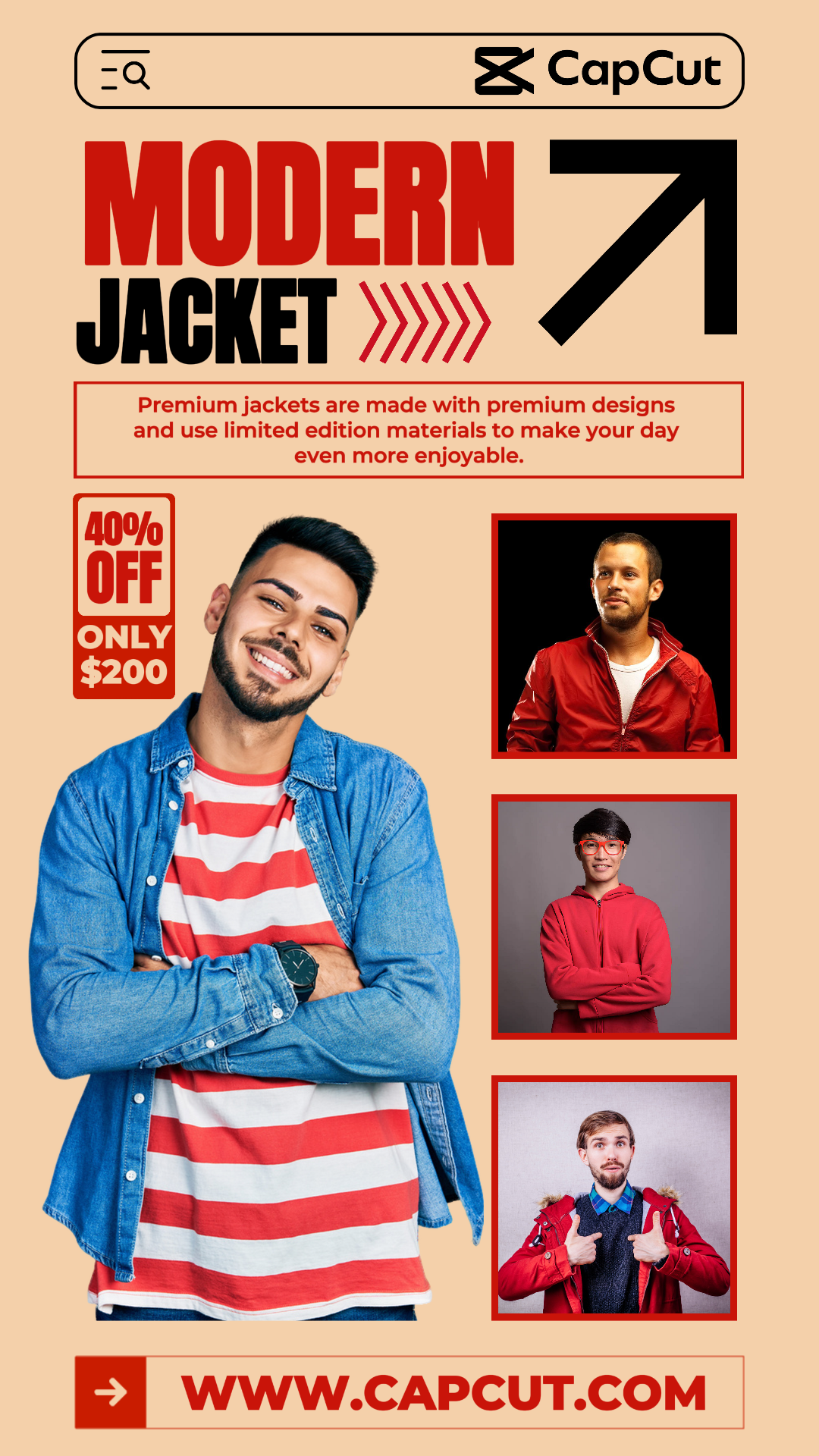 capcut template cover