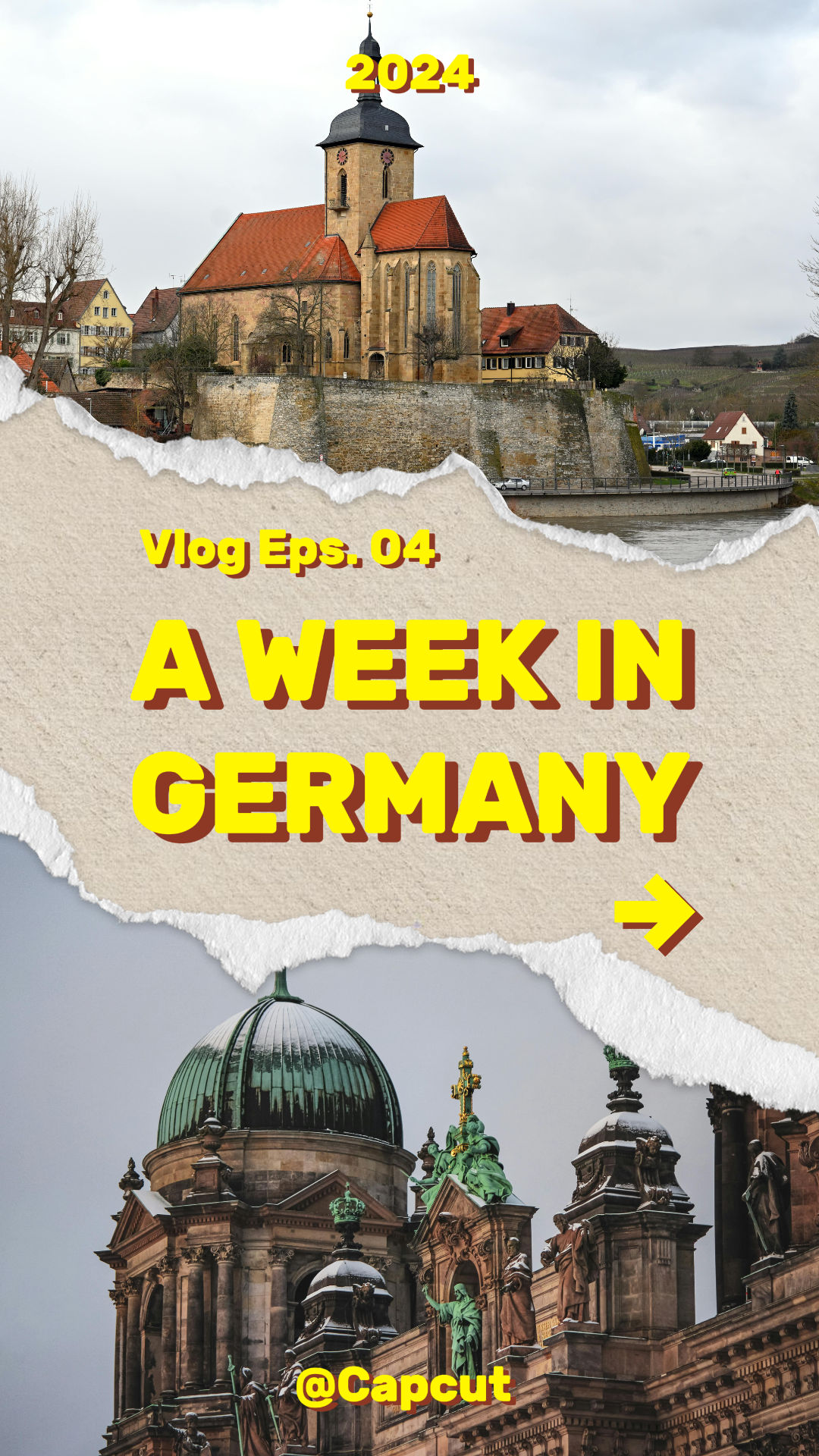 Vlog de vacaciones en miniatura de Tiktok - Una semana en Alemania