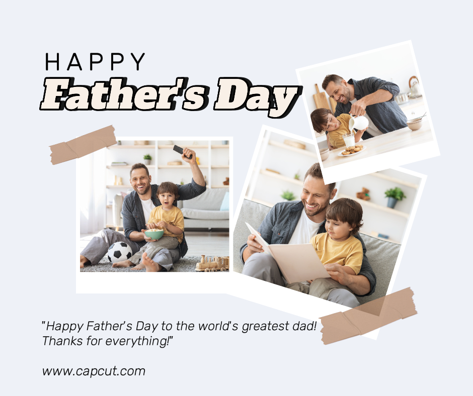 Dia dos Pais - Indústria em geral Pôster criativo Facebook Post