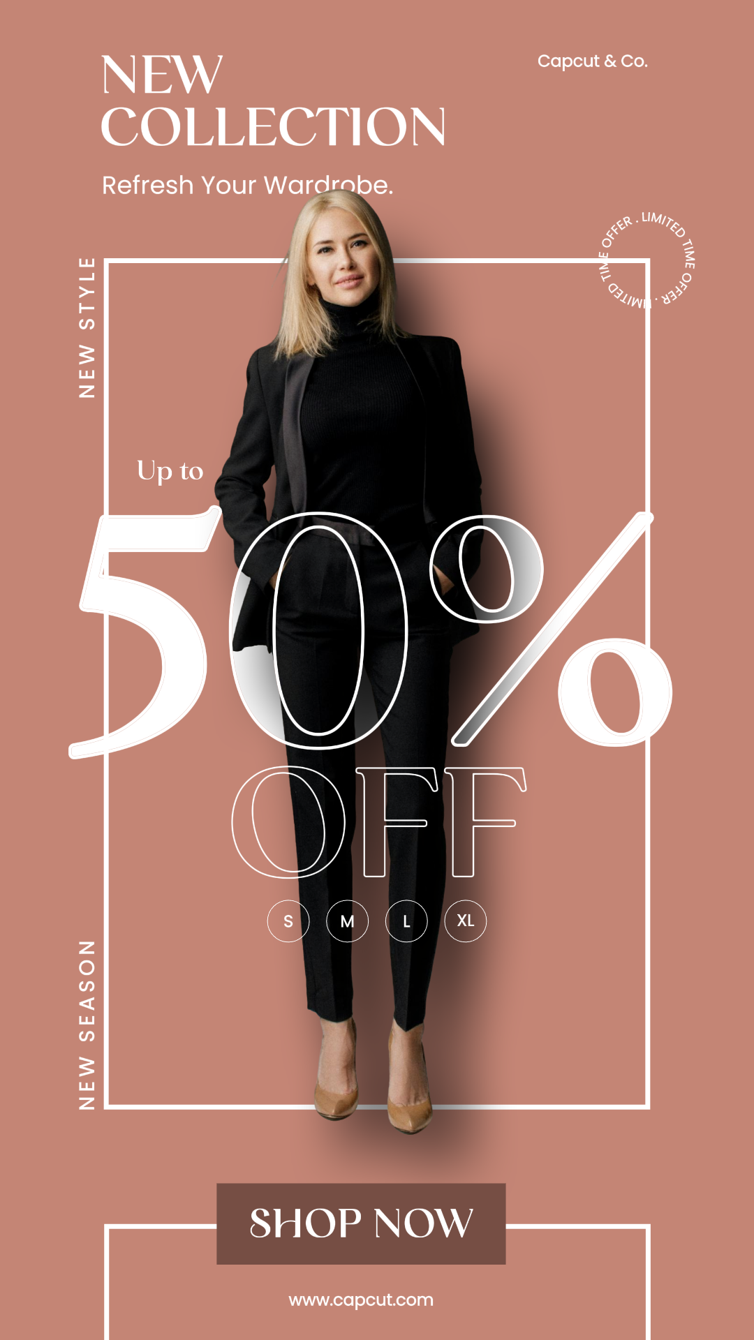 Neue Kollektion Kleidung IG Story Minimalistischer Stil