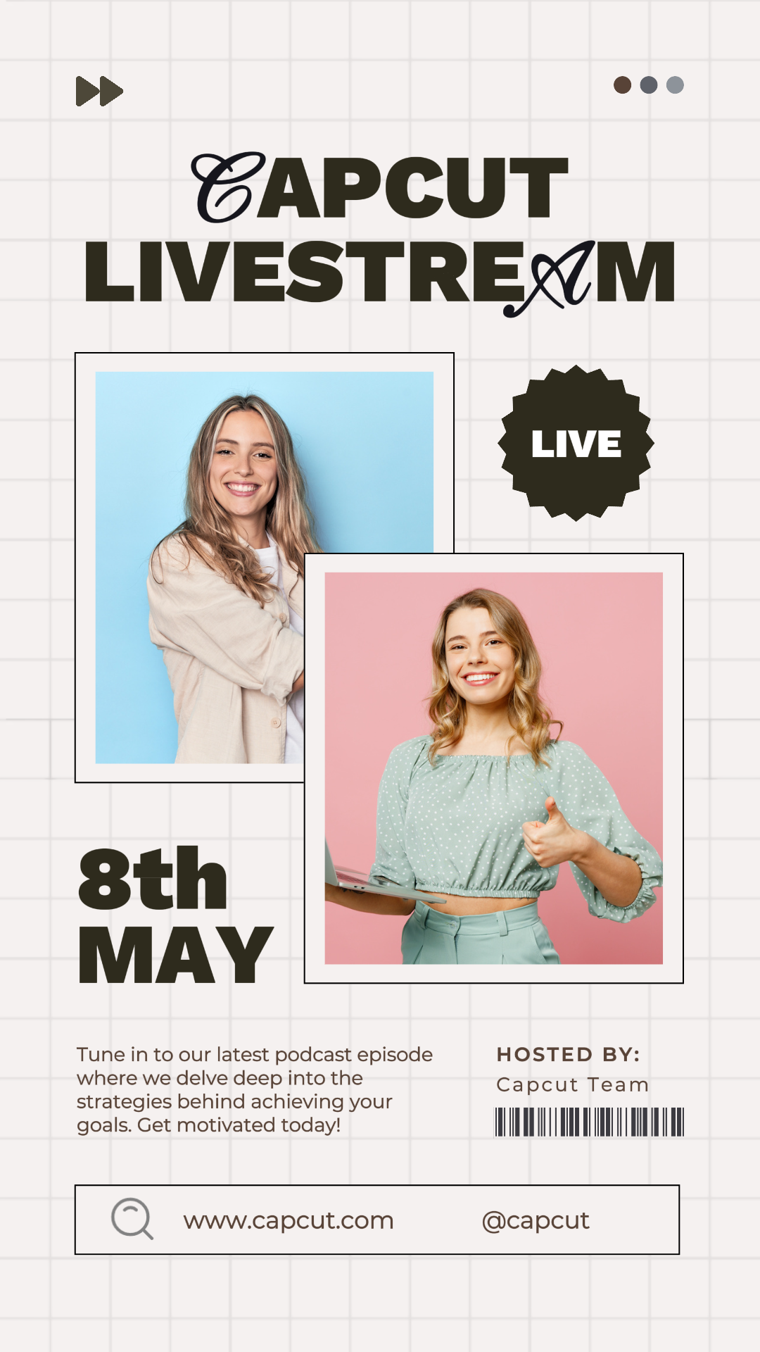 capcut template cover