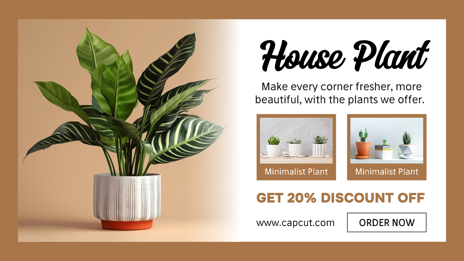 Meubles Maison Plante Promotion Twitter Post