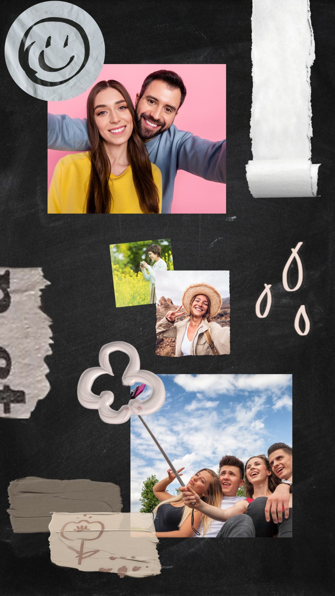 Vie du collage photo non marketing