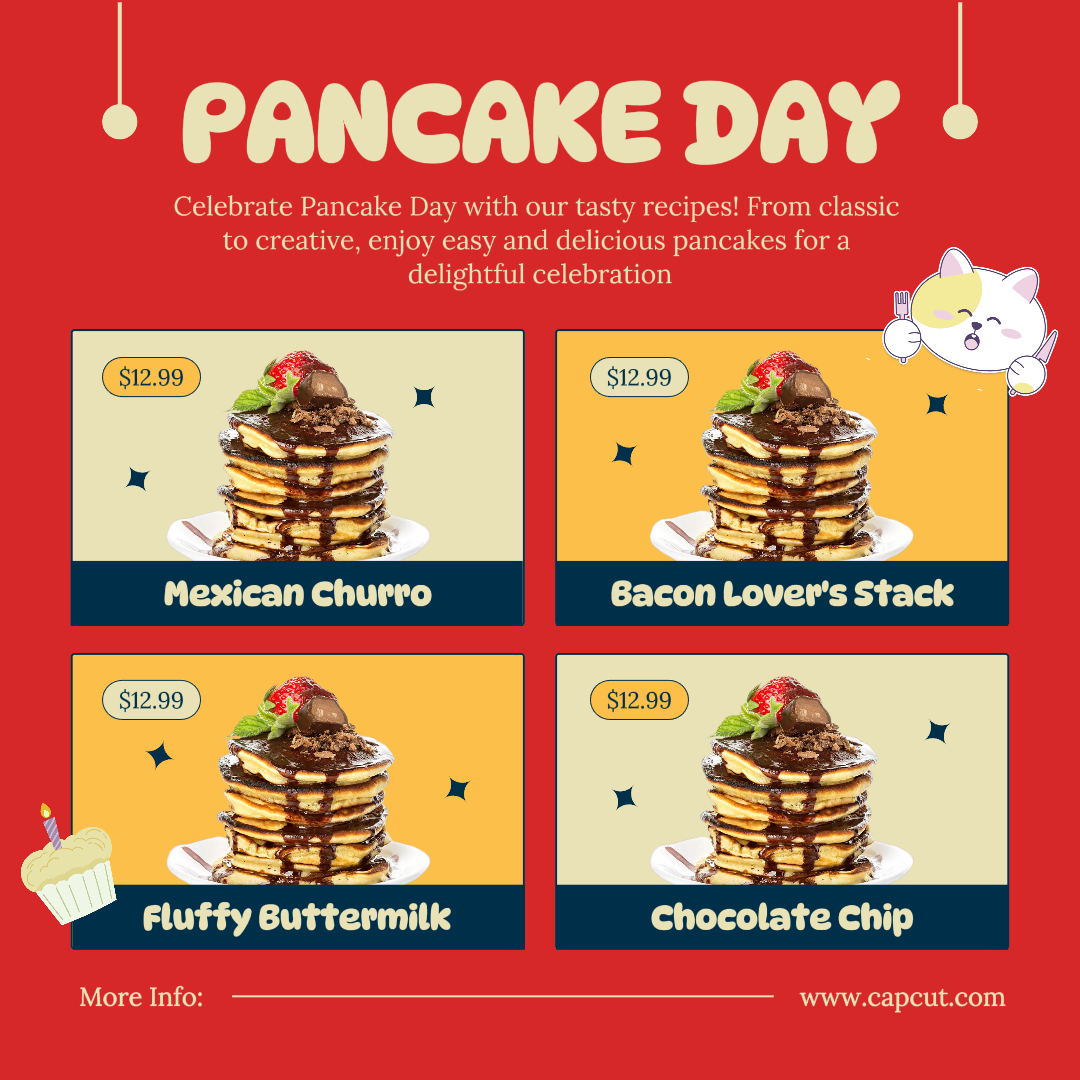 Post no Instagram do Dia da Panqueca 