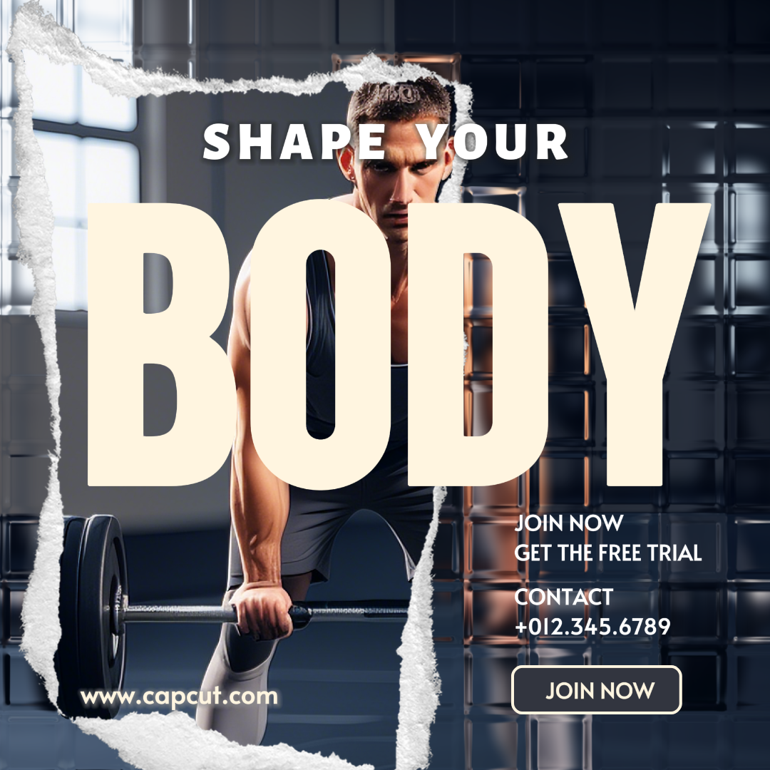 Latihan dan Kebugaran Instagram Story Gym Grey