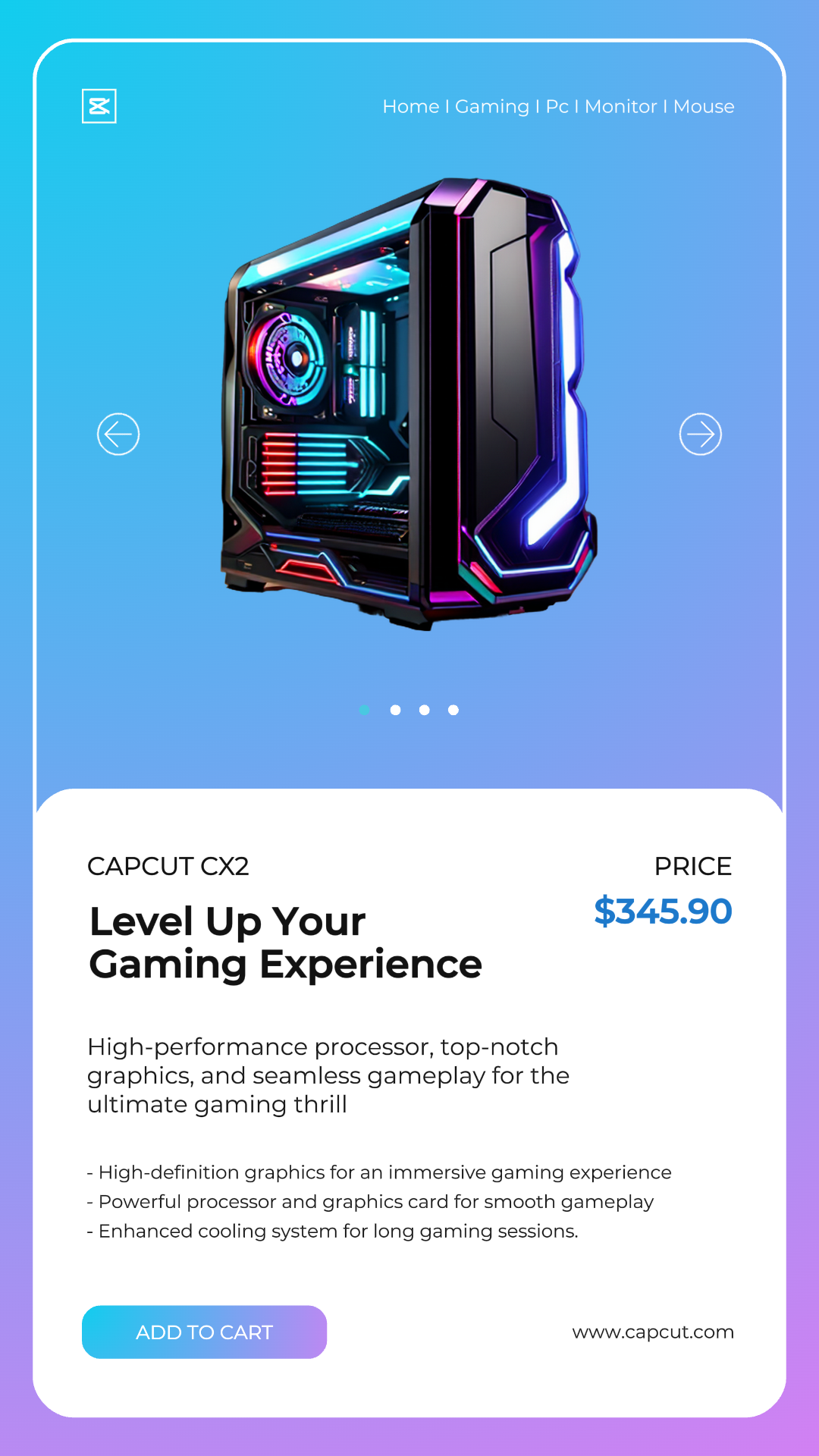 Electronic Gaming PC Promotion