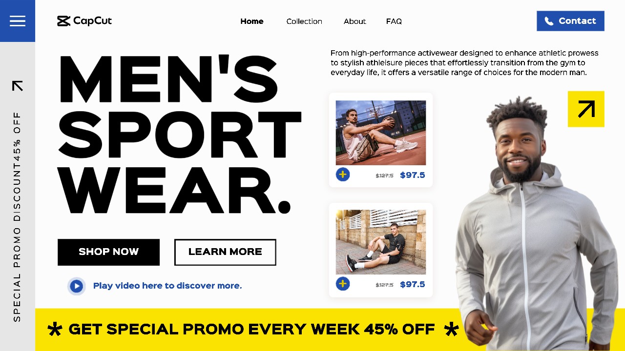 capcut template cover