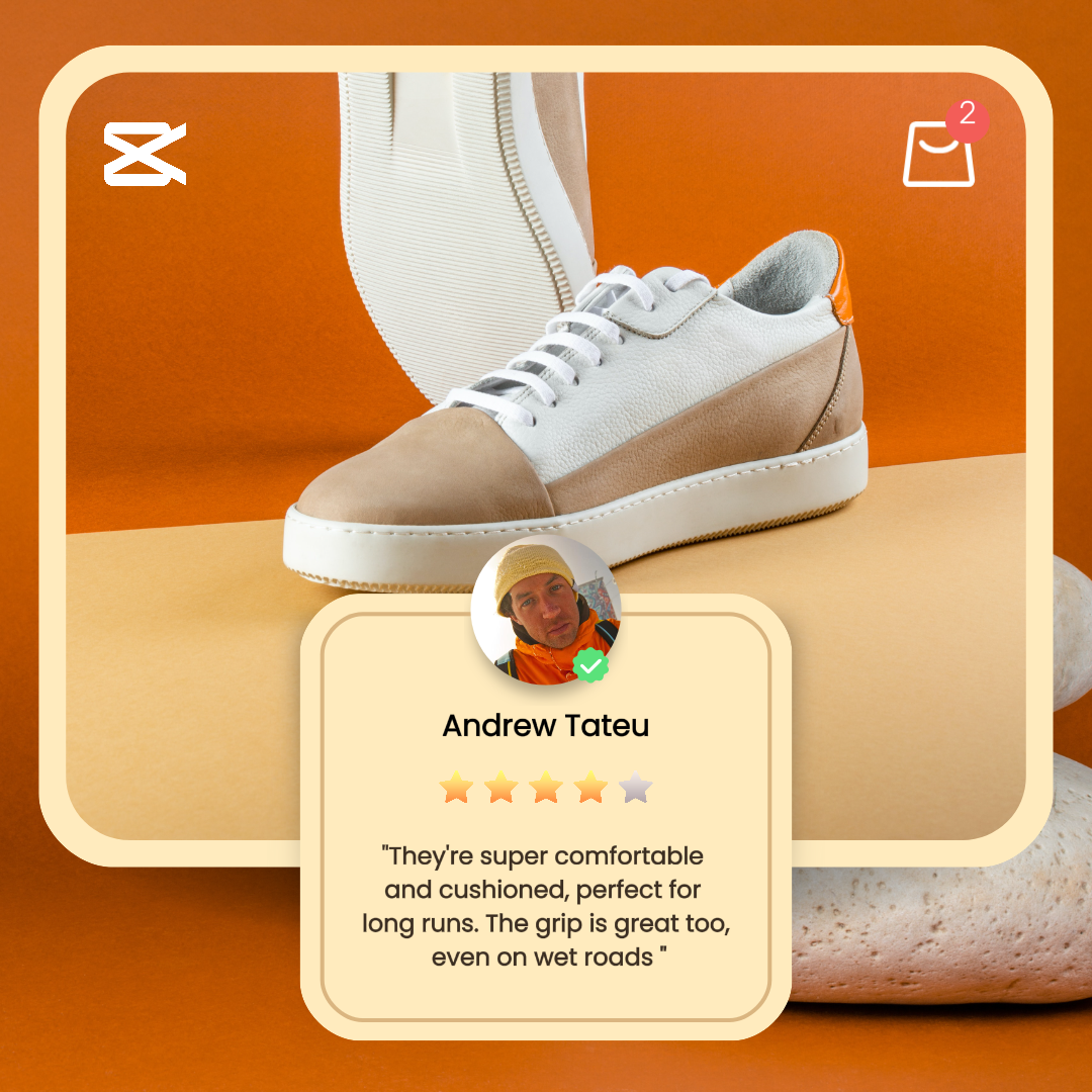 Kleidung und Schuhe-Instagram Post-Creative Poster Review Kunde