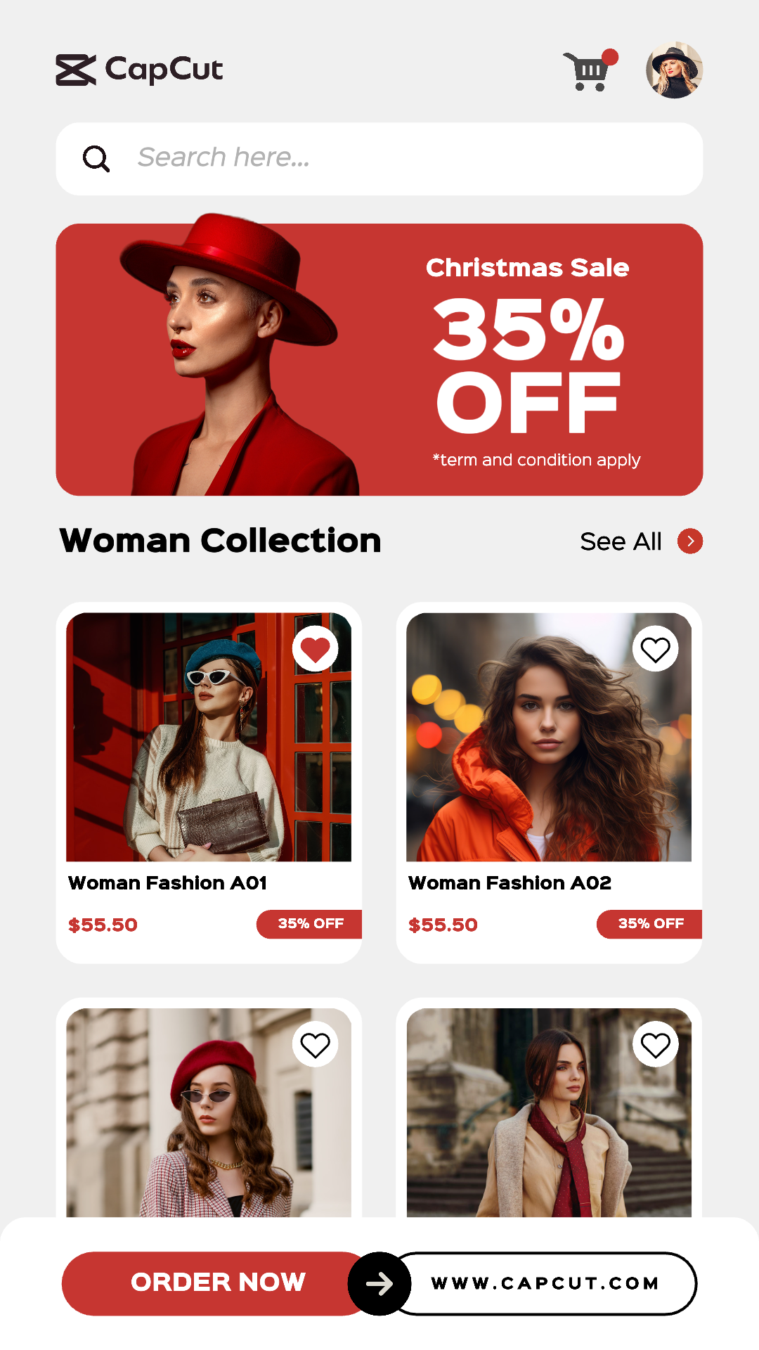 Woman Fashion Christmas Sale 5 Multi-product Image TikTok