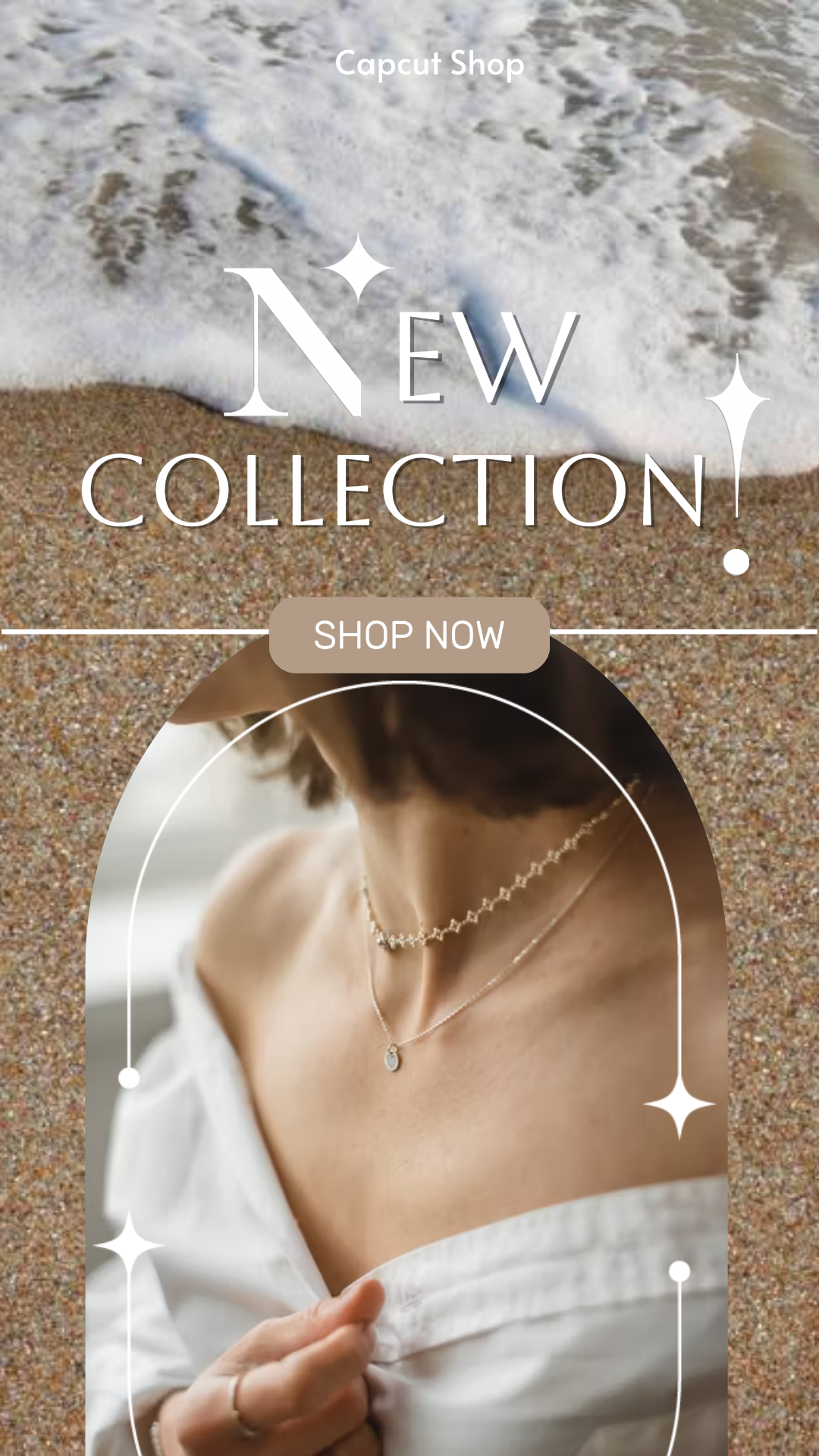 New Collection Jewelry Instagram Story Minimalist Modern