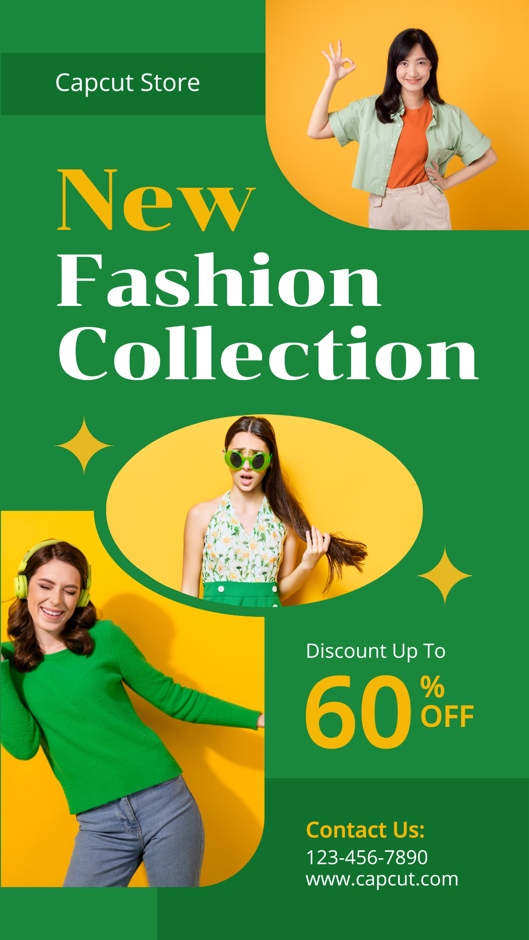 Coleção de moda TikTok Tone on Tone Style Green