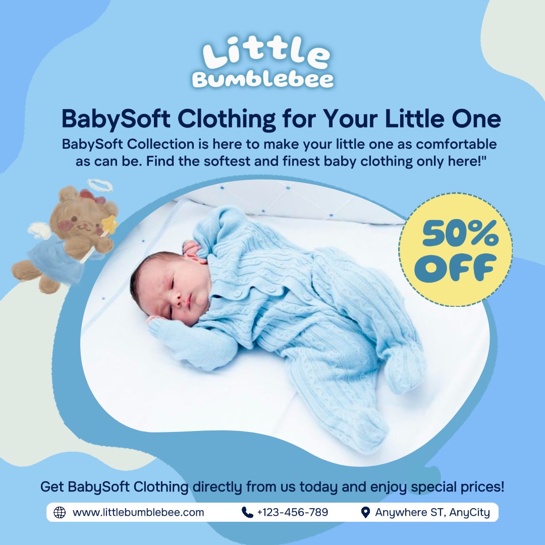 Clothing Baby clothing promotion feed instagram 