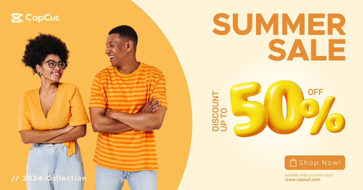 Venda de verão roupas Facebook Ads