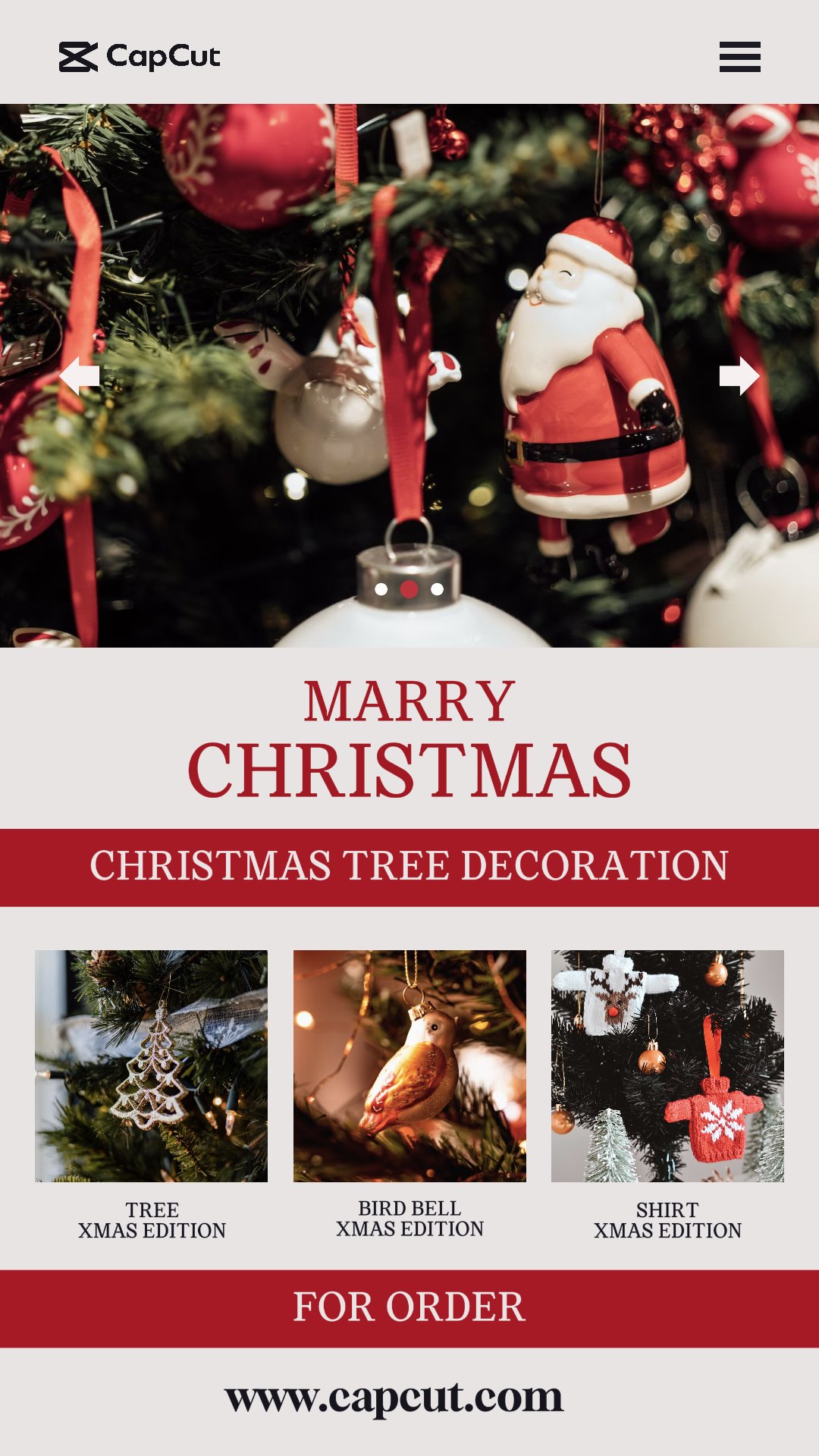 Decoración Del Árbol De Navidad Historia De Instagram