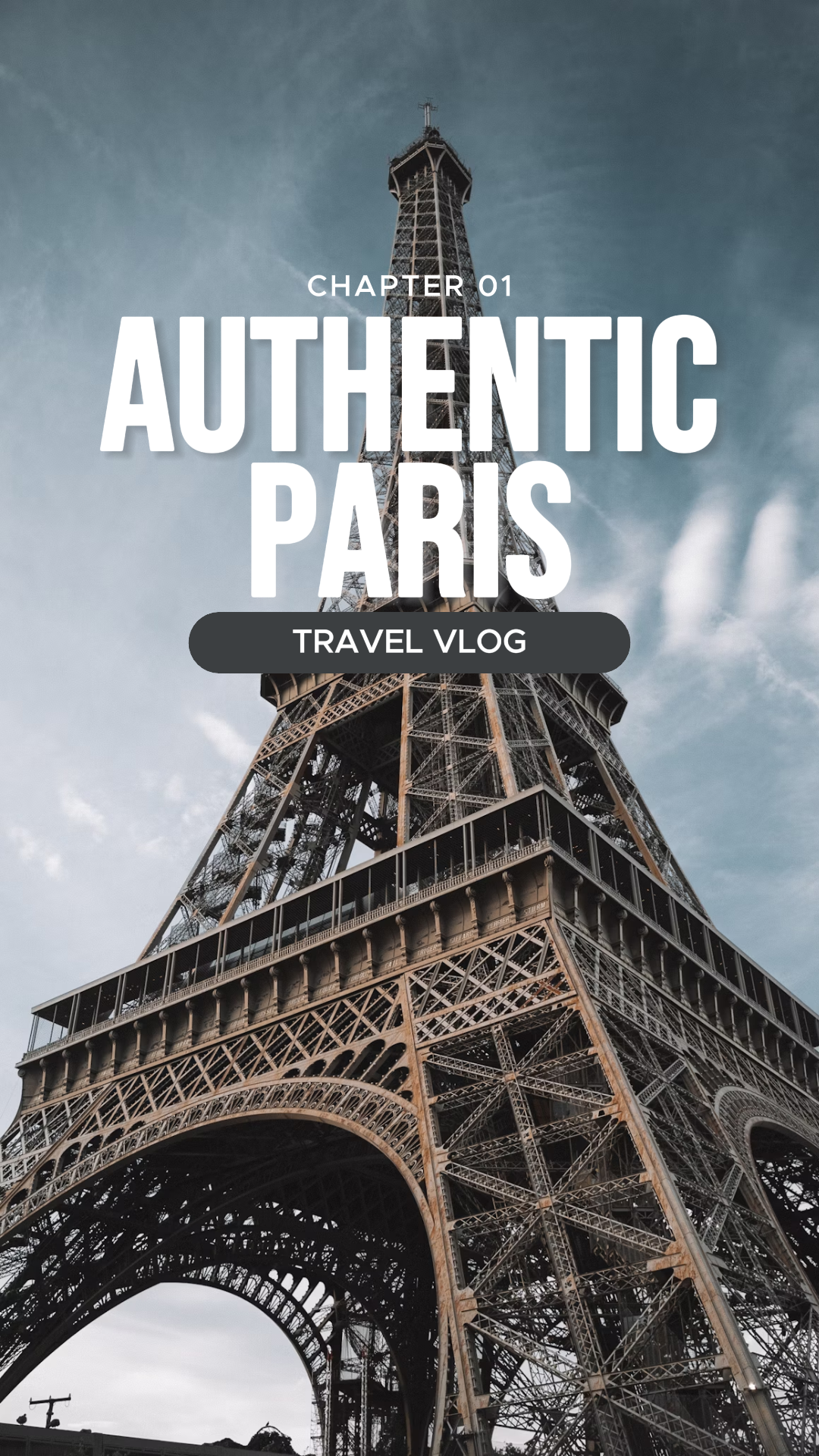 Tiktok thumbnail authentic paris vlog