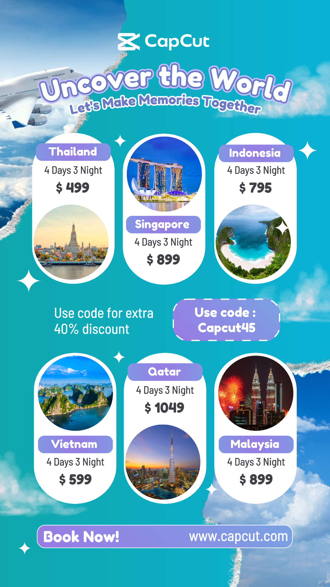 capcut template cover