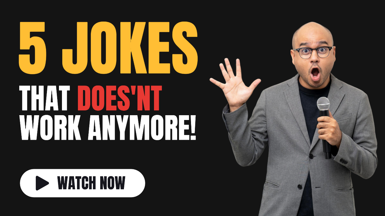 YouTube Thumbnail - Entertainment - 5 Jokes that doesn't work anymore