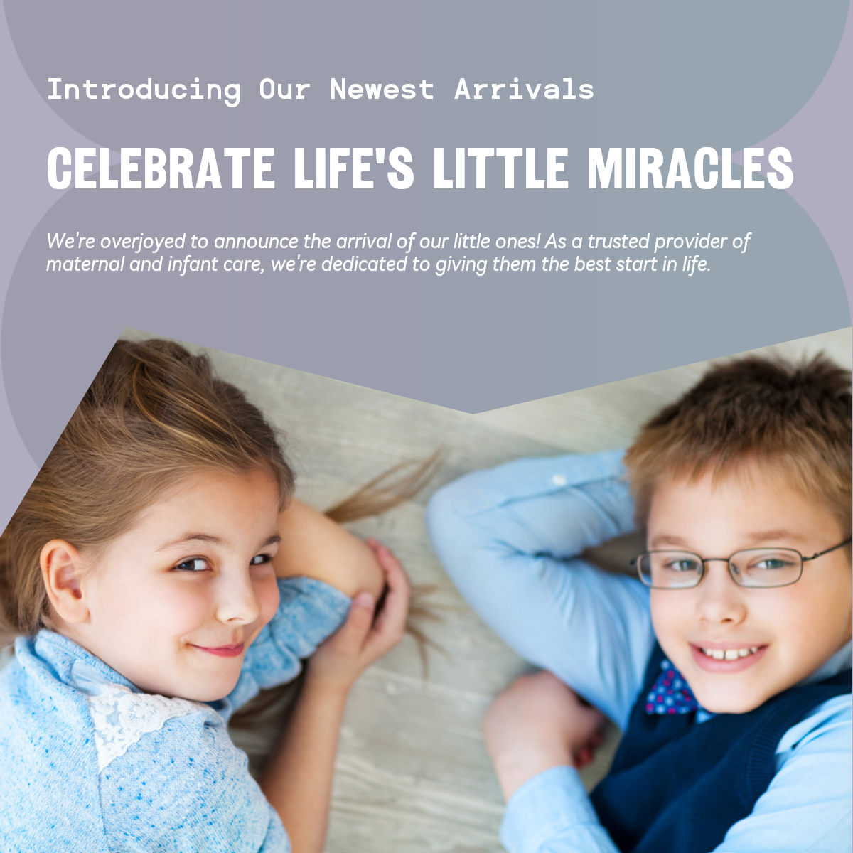 Cuidados materno-infantis Anúncio