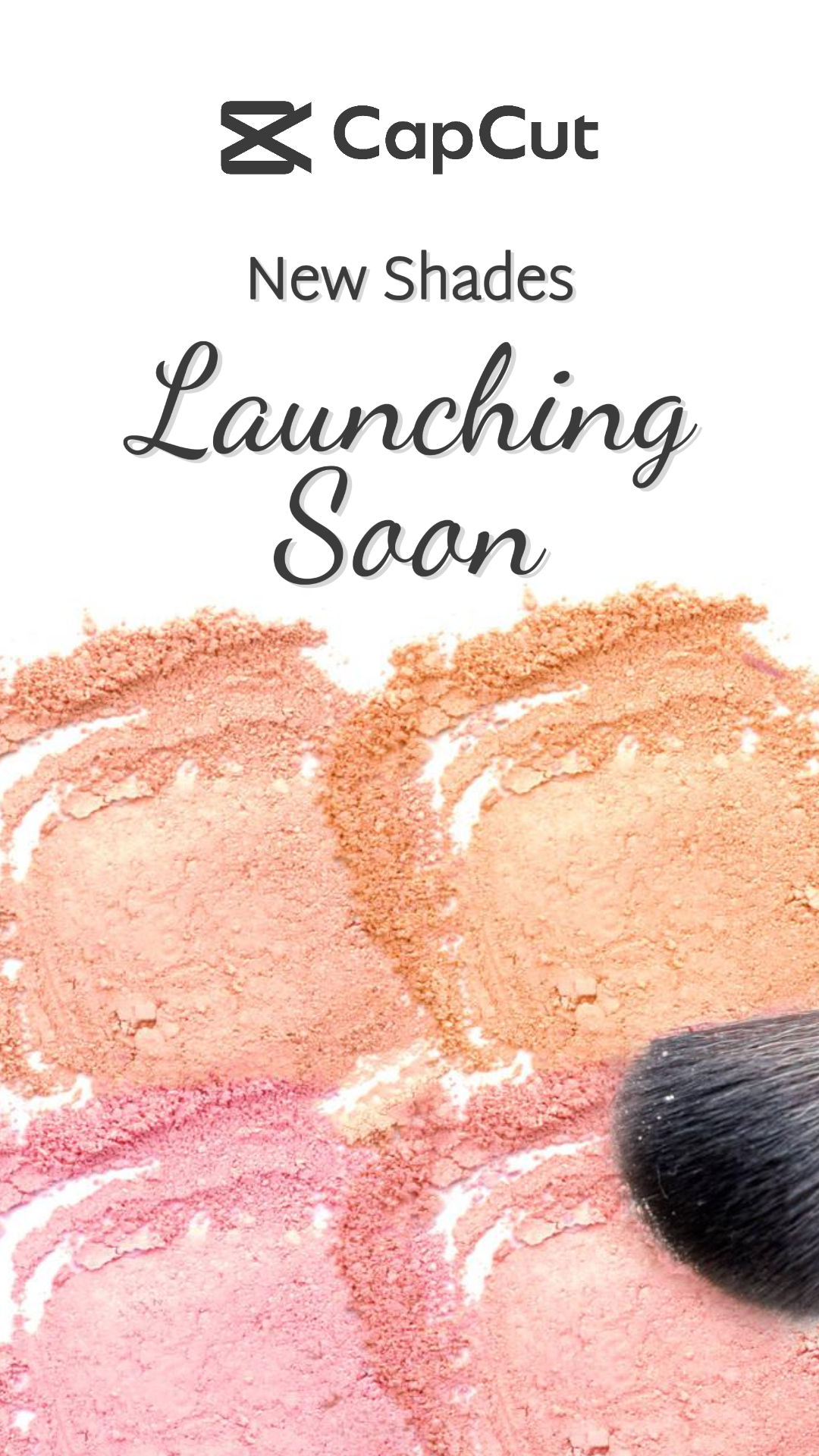 Lançamento de beleza e cuidados pessoais em breve - IG Story - New Shades Minimalist